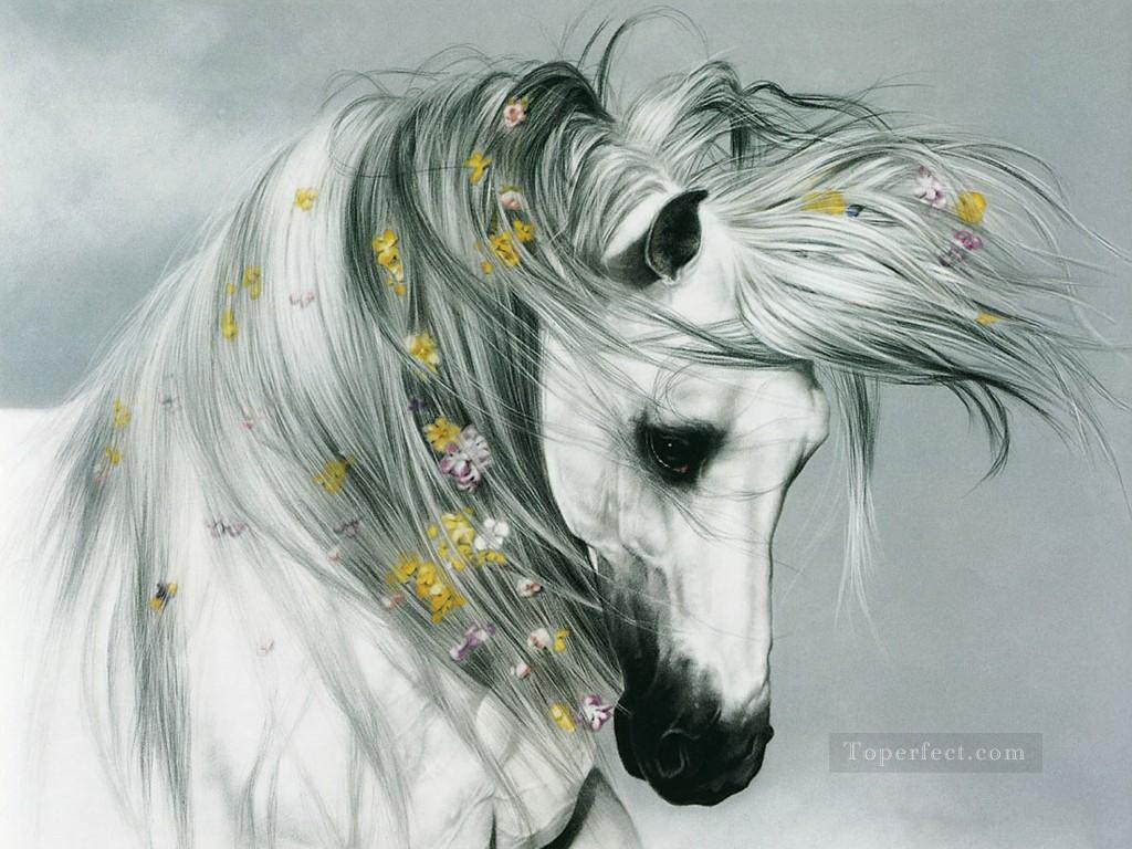 cheval animal am154D Peintures à l'huile